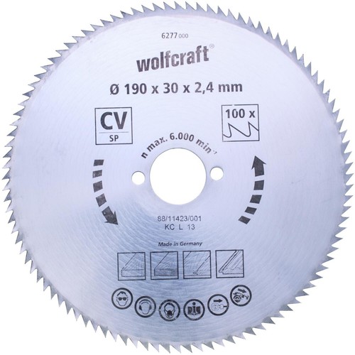 Wolfcraft handkreissägeblatt - wolfcraft,