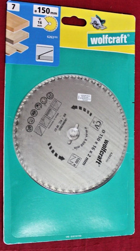 Wolfcraft handkreissägeblatt - wolfcraft,