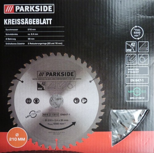 Parkside handkreissägeblatt - parkside,
