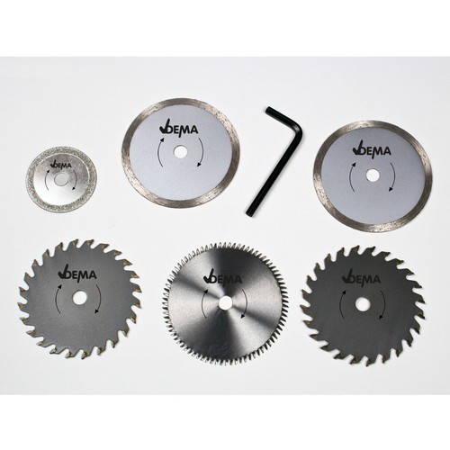 Sägeblatt set tlg - 6, hss