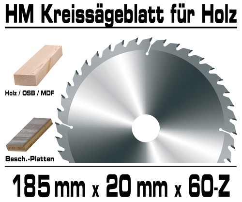 Hartmetall kreissägeblatt 180 - kreissägeblatt,
