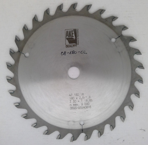 Sägeblatt 180x16x2 z30 wz - z30,