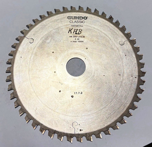 Guhdo kreissägeblatt 216 30 - kreissägeblatt,, 216*30